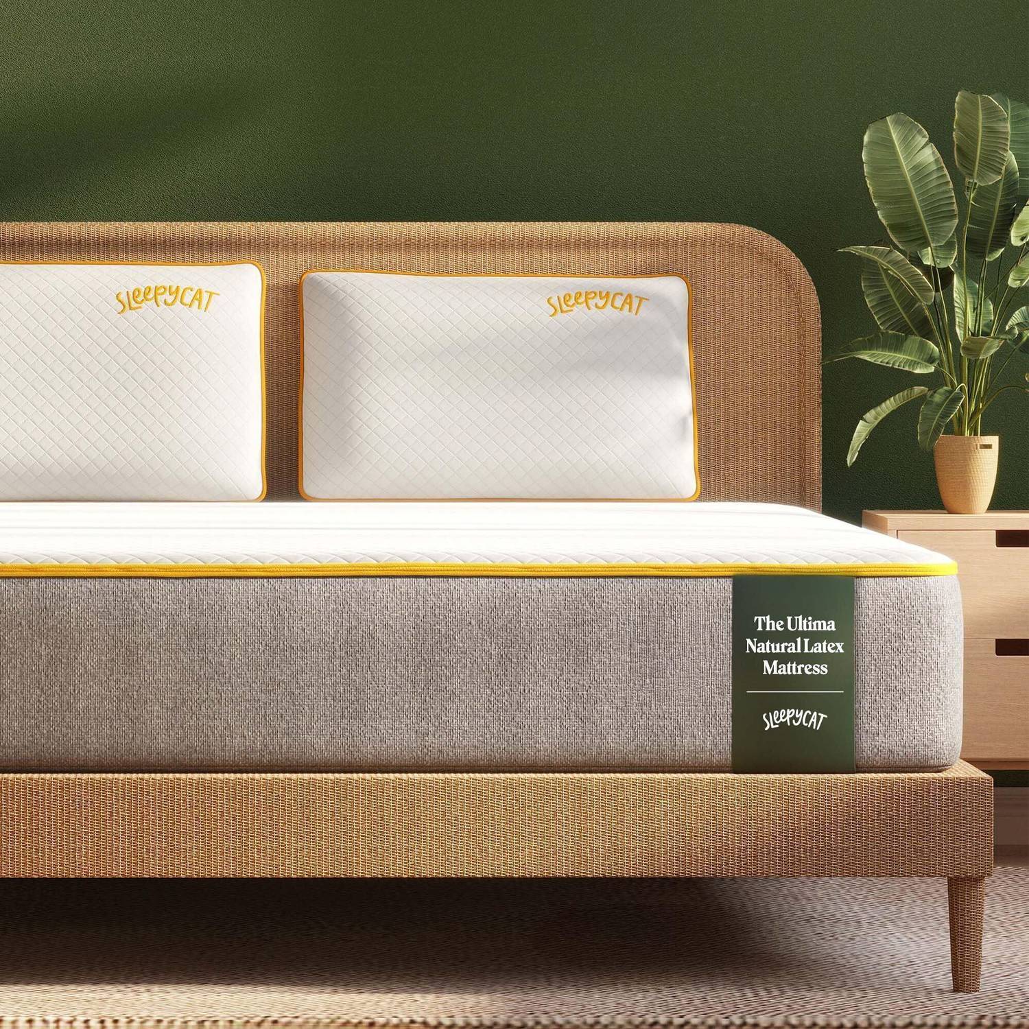 SleepyCat Ultima Natural Latex Mattress - Medium Soft | 100% Organic Latex - 10 inch King Latex Foam Mattress Price in India - Buy SleepyCat Ultima Natural Latex Mattress - Medium Soft | 100% Organic Latex - 10 inch King Latex Foam Mattress online at Flipkart.com