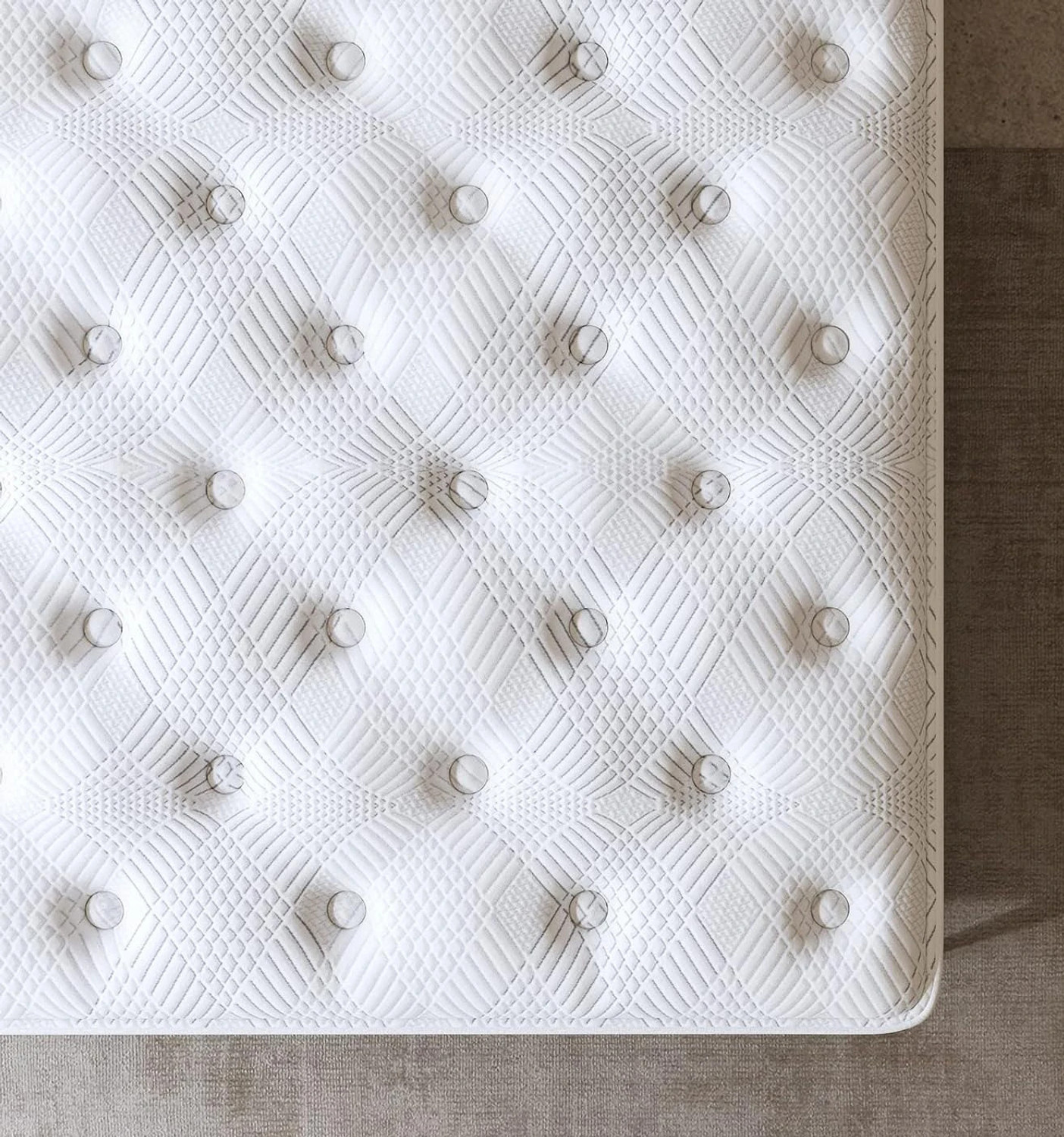 Image of SPRINGTEK Euro Top Luxe Memory Foam 6 inch King Pocket Spring Mattress