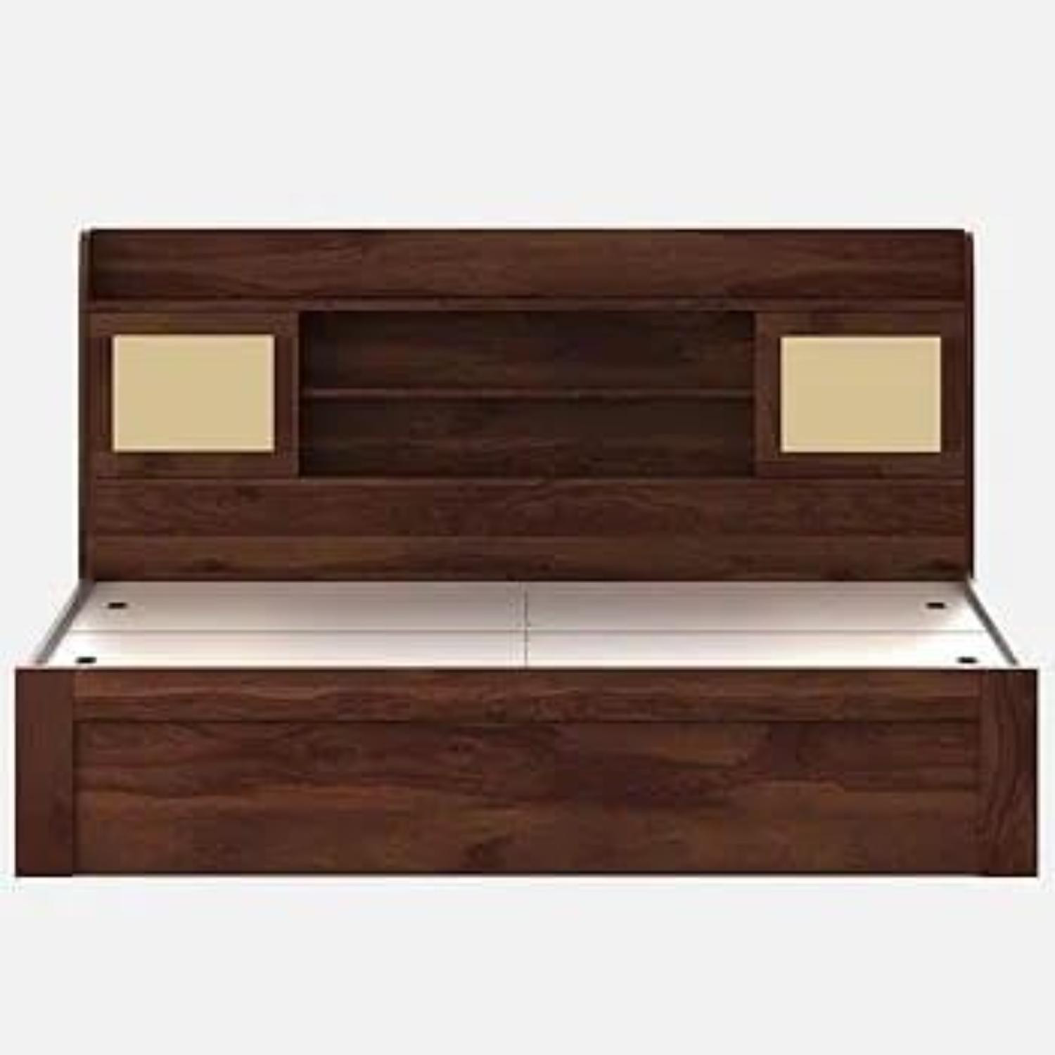 Image of Grand Furnish Engineered Wood King Size Bed With Storage Engineered Wood King Box Bed, 201 cm x 157 cm (6.59 ft x 5.15 ft)