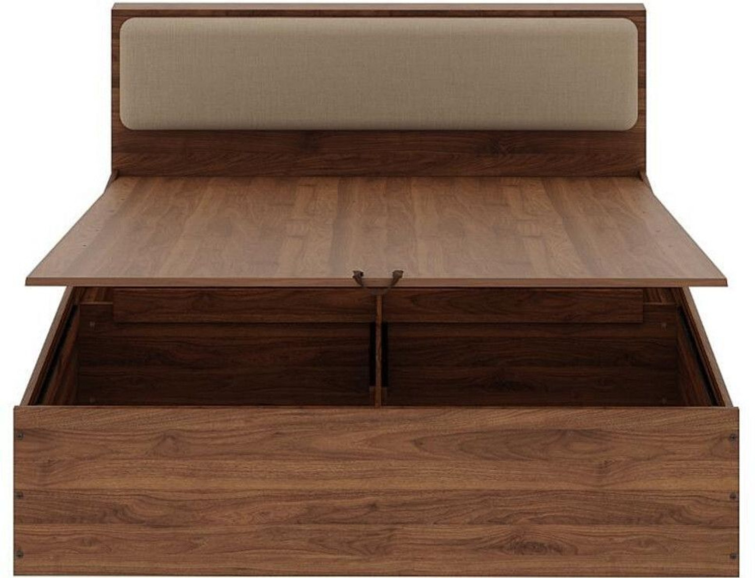 Image of Wakefit Taurus Engineered Wood Queen Hydraulic Bed, 210 cm x 160 cm (6.89 ft x 5.25 ft)