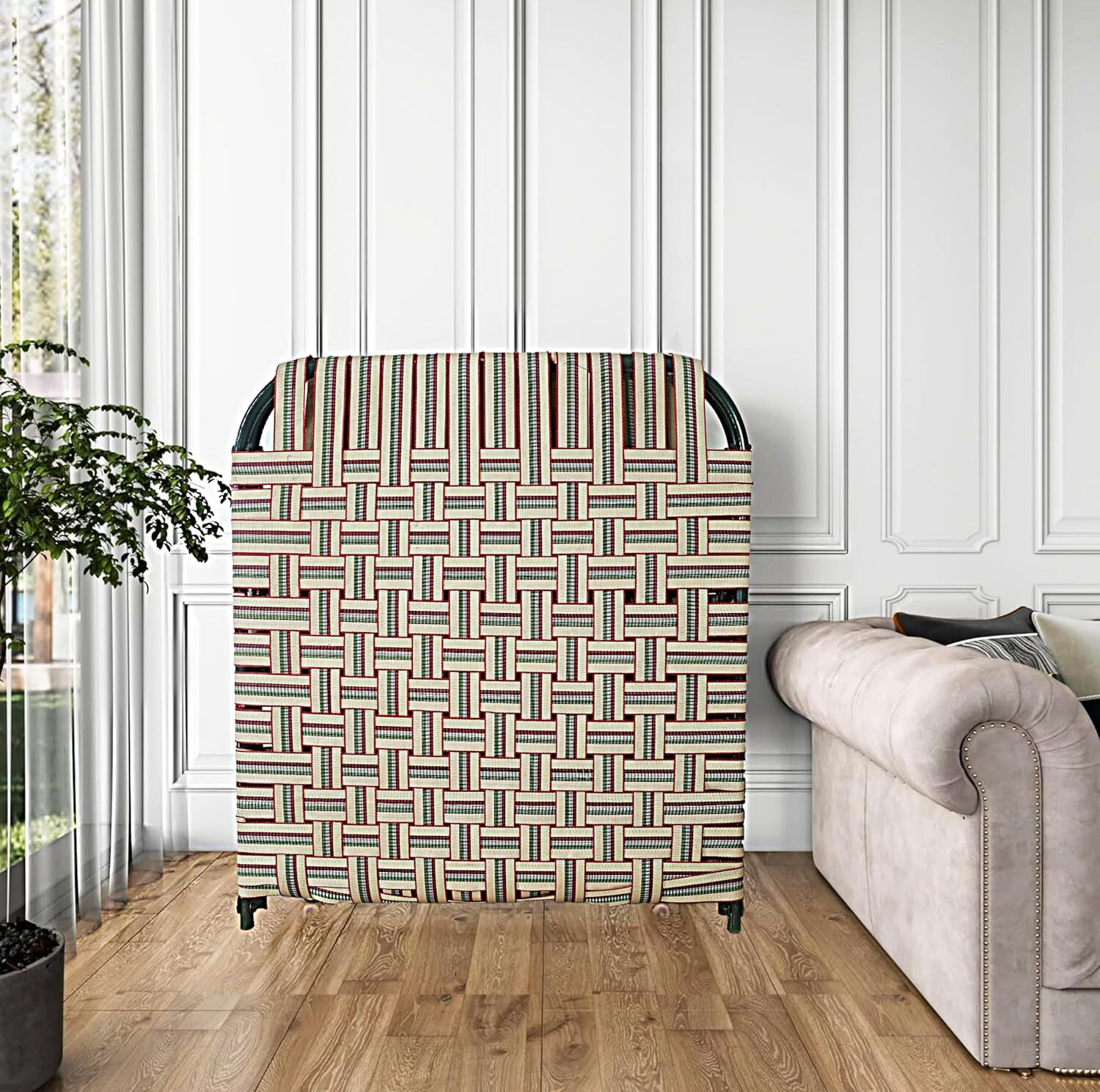 Image of manufactree Premium Metal Single Bed, 182 cm x 74 cm (5.97 ft x 2.43 ft)