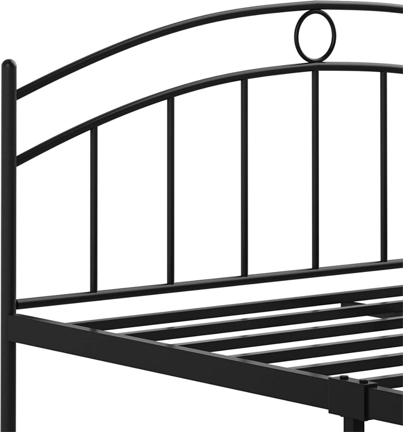 Image of mandee's Metal King Bed, 188 cm x 204 cm (6.17 ft x 6.69 ft)