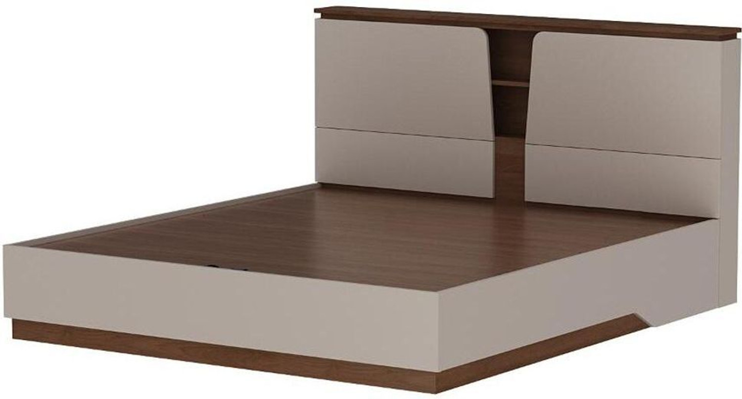 Image of Wakefit Kora Engineered Wood King Hydraulic Bed, 216.7 cm x 187.4 cm (7.11 ft x 6.15 ft)