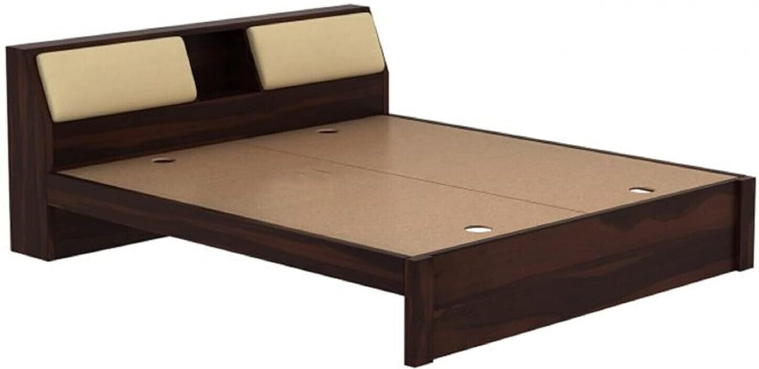 Image of Flipkart Perfect Homes Sheesham ( Rosewood ) Solid Wood King Bed, 223.52 cm x 182.88 cm (7.33 ft x 6.0 ft)