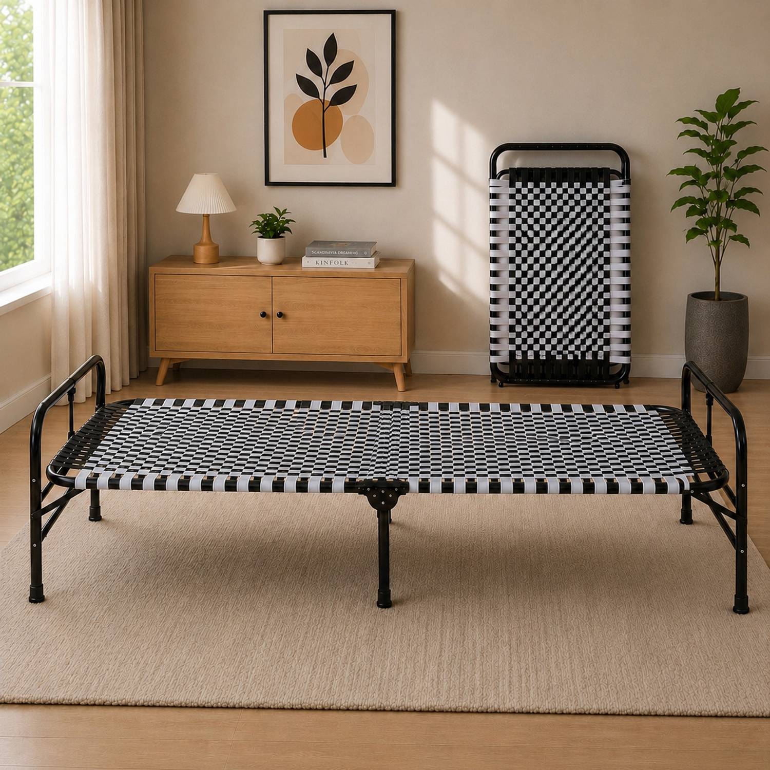 ZEPOMART Folding Bed 6 x 2.5Ft - Image 1