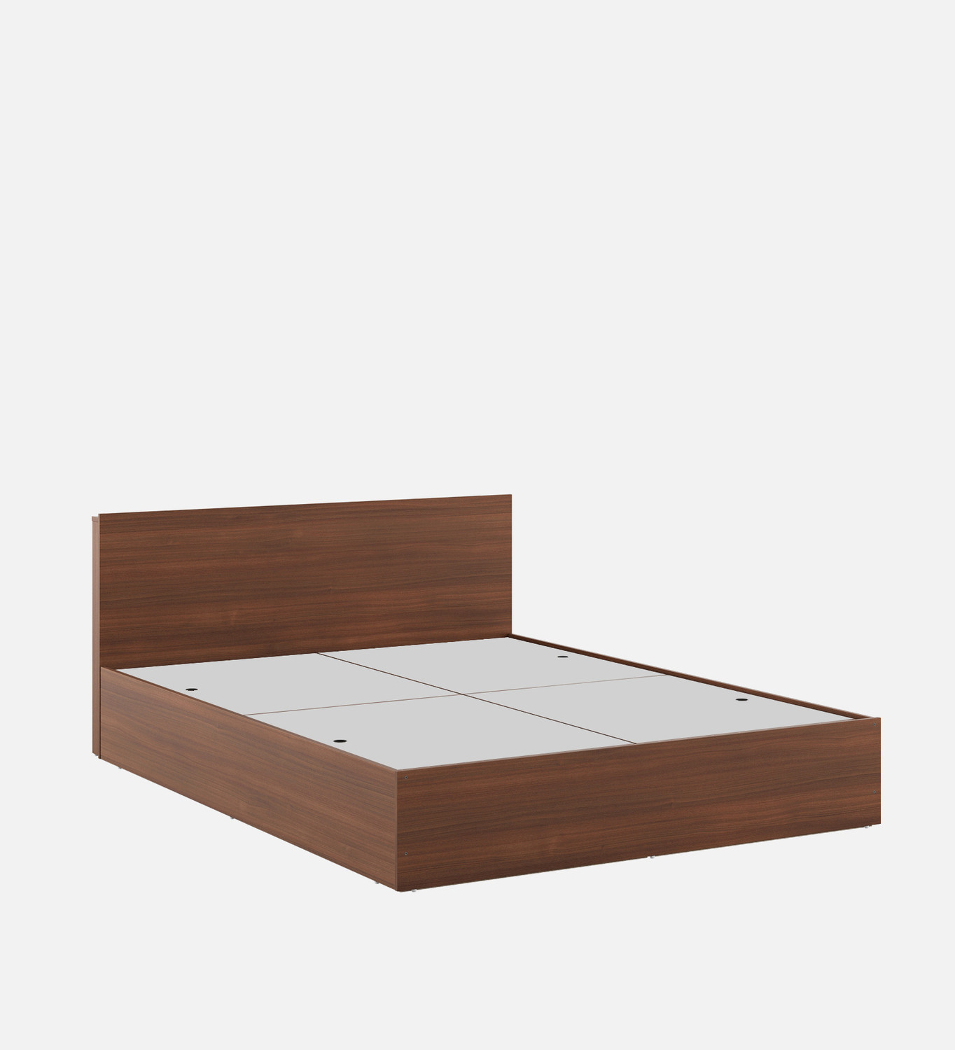 Image of Valuewud From Pepperfry King Size Bed with Box Storage For Bedroom | Engineered Wood King Box Bed, 185.42 cm x 213.36 cm (6.08 ft x 7.0 ft)