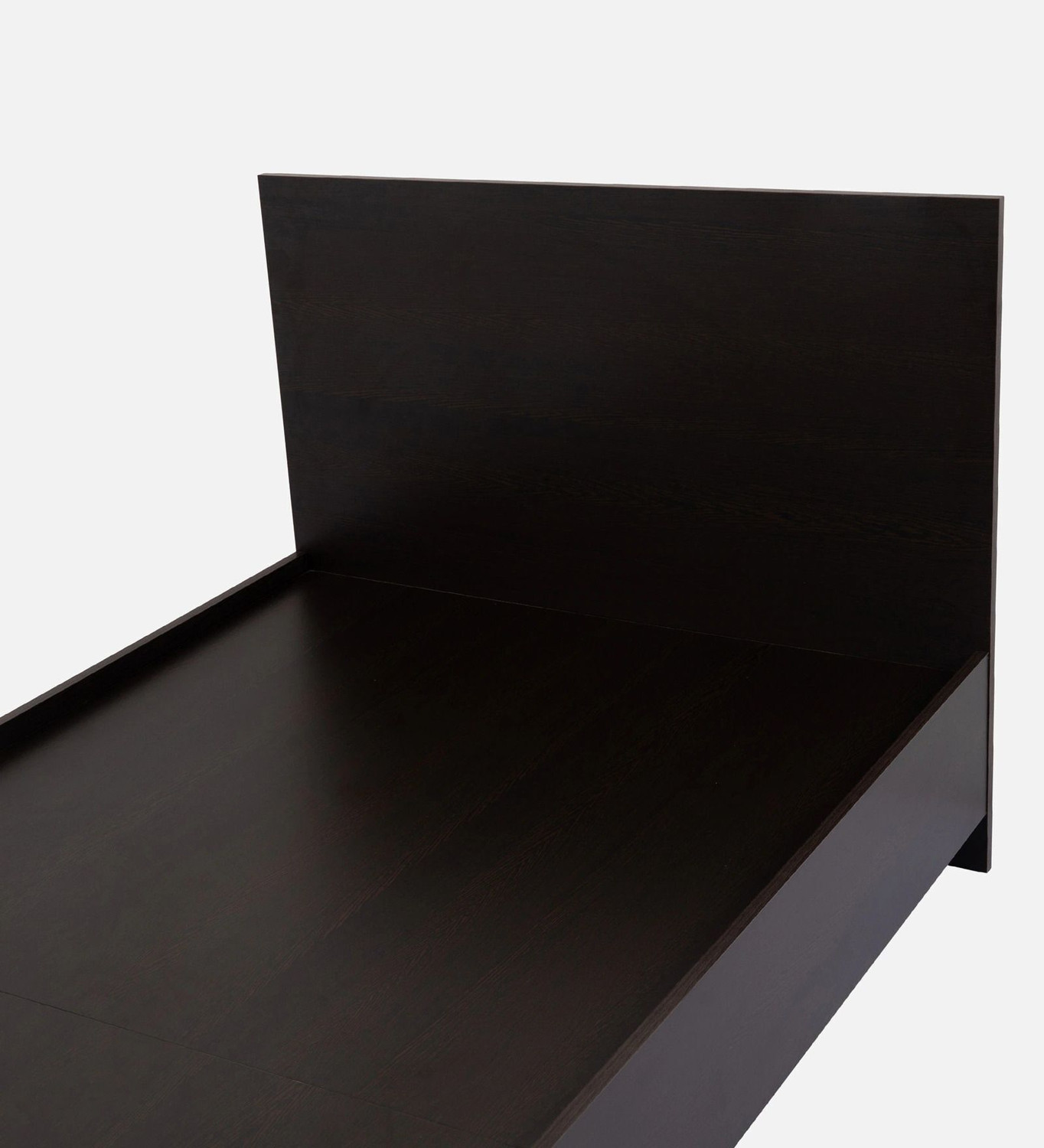 Image of Mintwud From Pepperfry Seto Wooden Single Bed /Wooden Bed Without Storage For Home Engineered Wood Single Bed, 202 cm x 96 cm (6.63 ft x 3.15 ft)