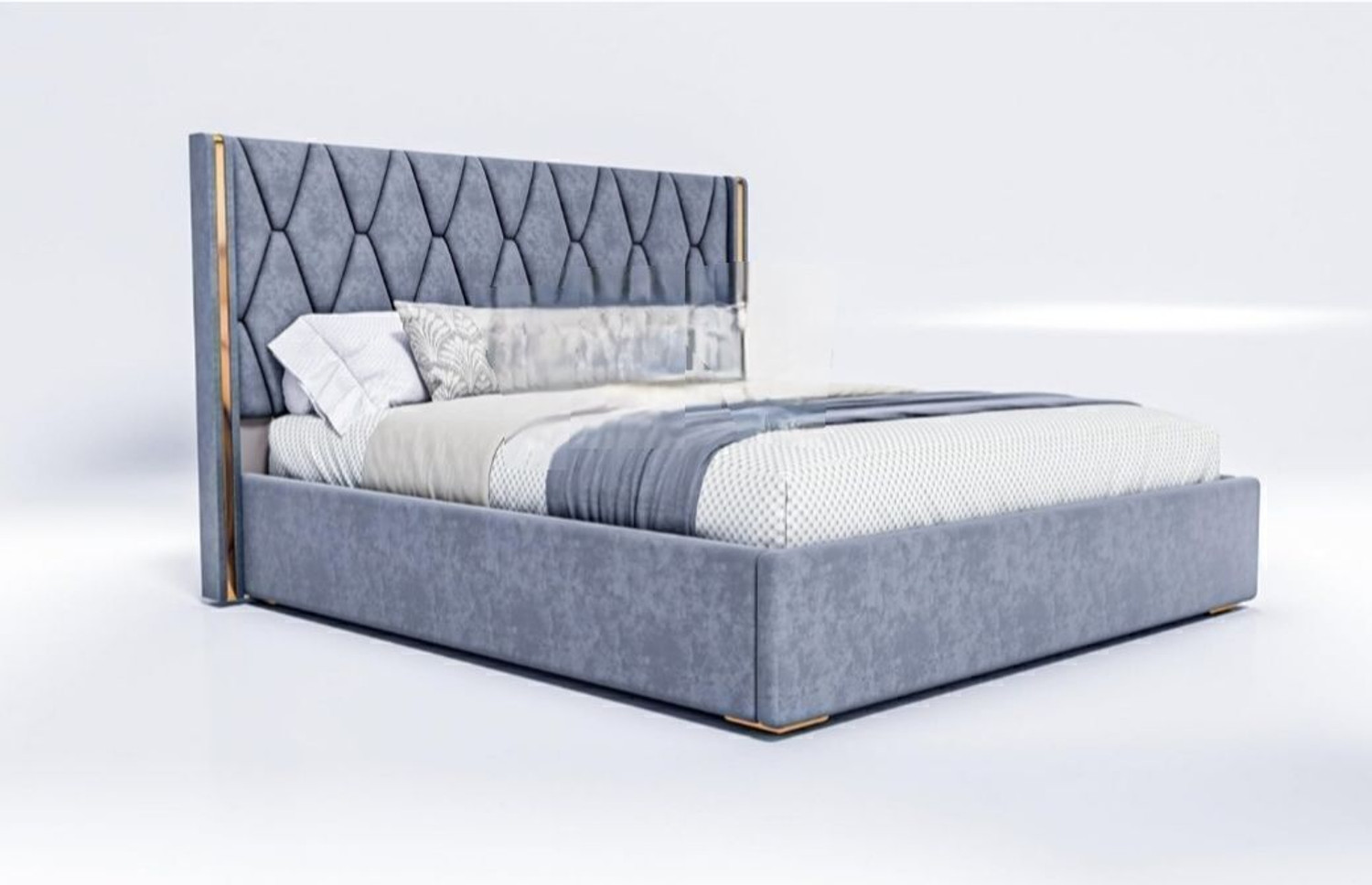 Image of Green furniture Engineered Wood King Hydraulic Bed, 78 cm x 72 cm (2.56 ft x 2.36 ft)
