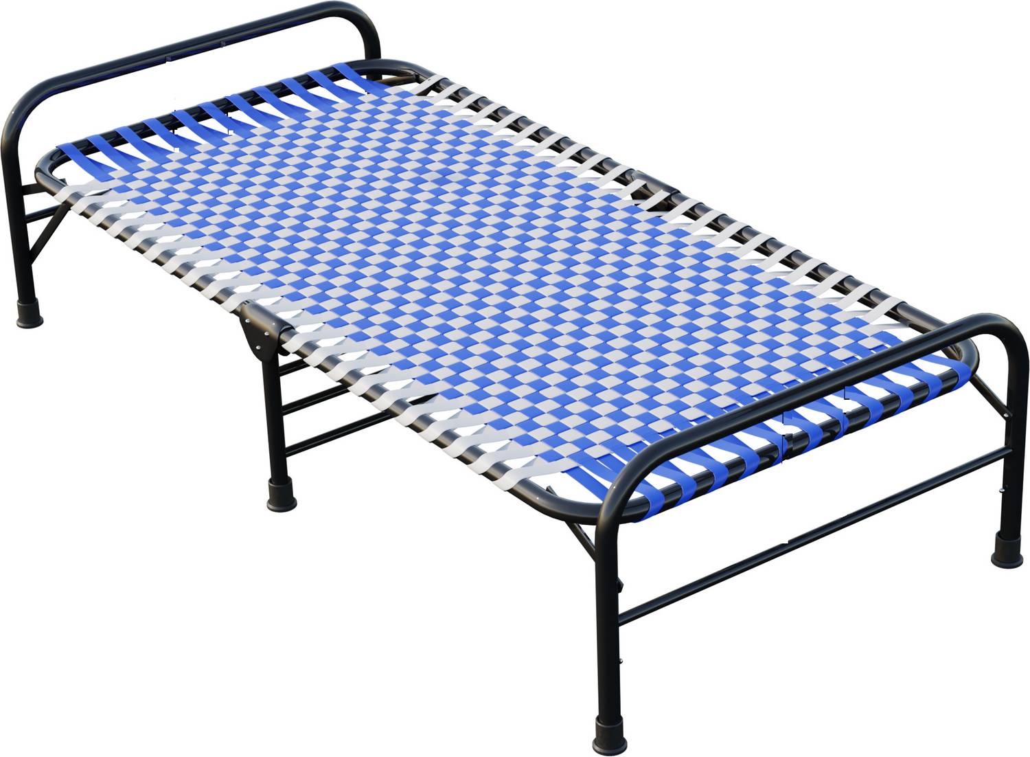 Lampoc Metal Single Bed, 181 cm x 91 cm (5.94 ft x 2.99 ft)