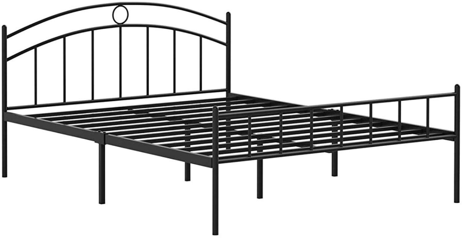 Image of mandee's Metal King Bed, 188 cm x 204 cm (6.17 ft x 6.69 ft)