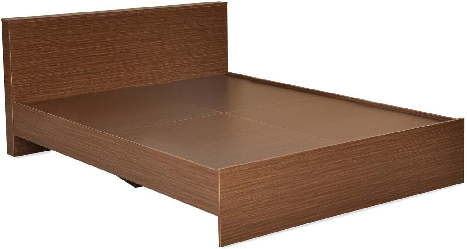 Image of Nilkamal Arthur Plus Engineered Wood Queen Bed, 211.5 cm x 158 cm (6.94 ft x 5.18 ft)