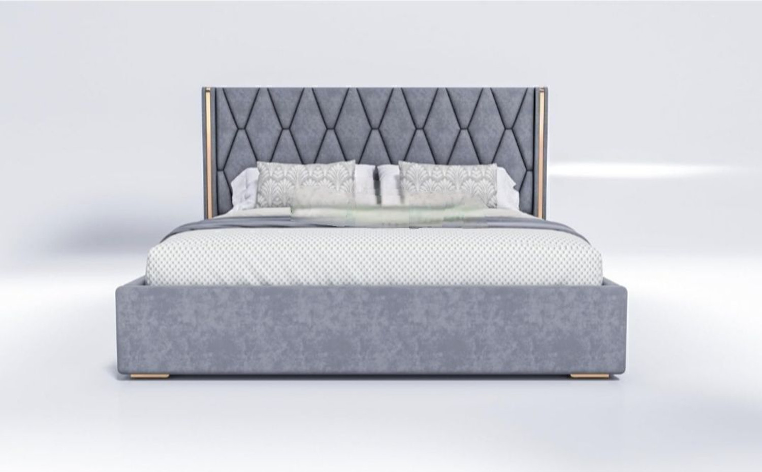 Image of Green furniture Engineered Wood King Hydraulic Bed, 78 cm x 72 cm (2.56 ft x 2.36 ft)