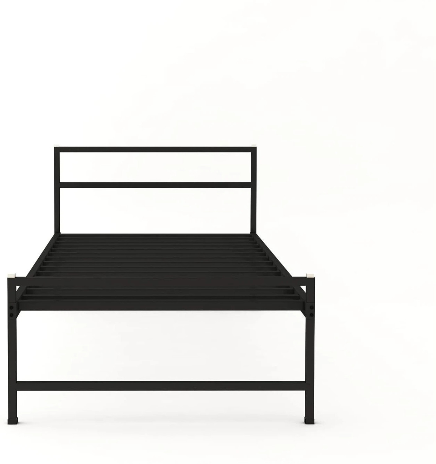 Image of Hari Om Craft Metal Single Bed, 186 cm x 92 cm (6.1 ft x 3.02 ft)