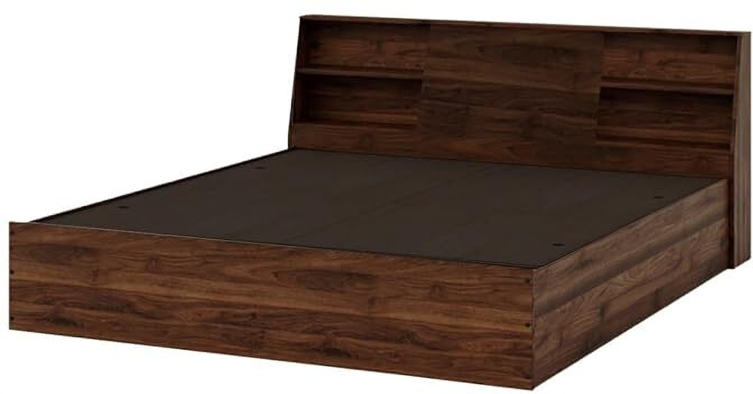 Image of Nightingale Engineered Wood Queen Box Bed, 201.93 cm x 157.48 cm (6.63 ft x 5.17 ft)