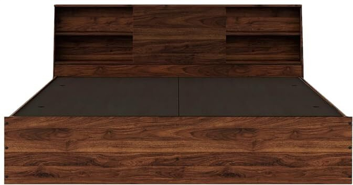 Image of Nightingale Engineered Wood Queen Box Bed, 201.93 cm x 157.48 cm (6.63 ft x 5.17 ft)