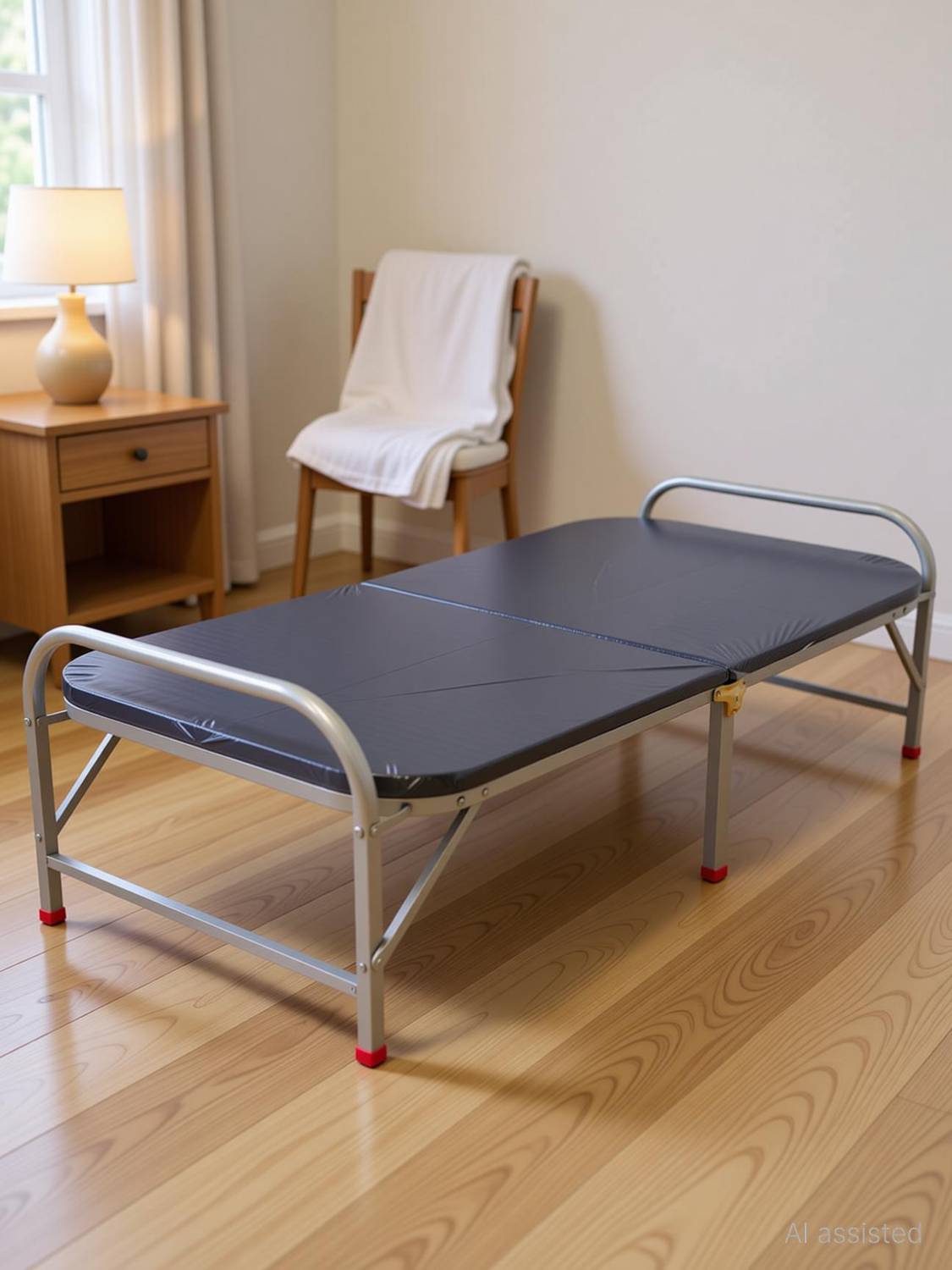 HIRA Metal Single Bed, 190 cm x 76 cm - Image 2