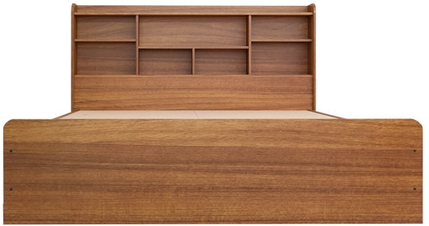 Image of neuspace Sydney Engineered Wood King Box Bed, 221 cm x 194 cm (7.25 ft x 6.36 ft)