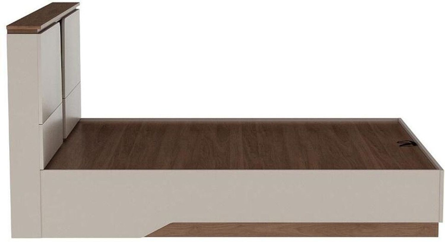 Image of Wakefit Kora Engineered Wood King Hydraulic Bed, 216.7 cm x 187.4 cm (7.11 ft x 6.15 ft)