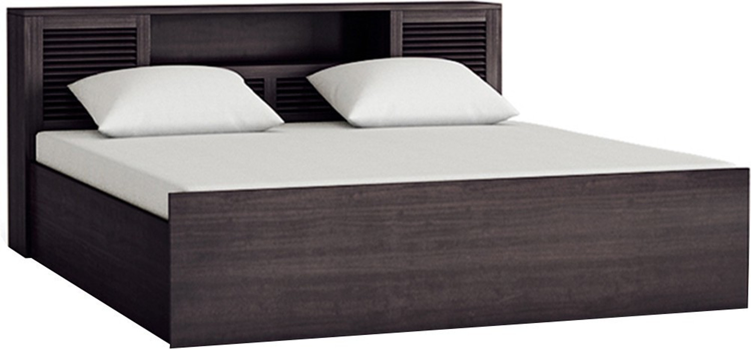 Image of Hometown Bolton Engineered Wood Queen Box Bed, 219 cm x 160 cm (7.19 ft x 5.25 ft)