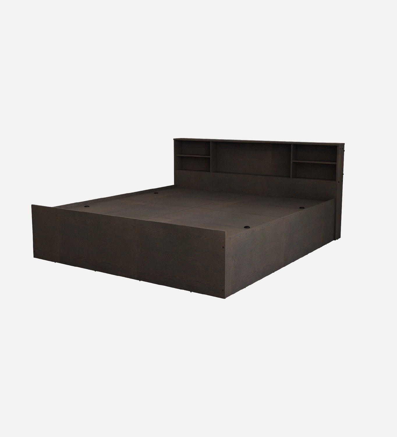 Image of SIVOM Eden Box Bed with Storage Engineered Wood King Box Bed Engineered Wood King Box Bed, 187 cm x 216.5 cm (6.14 ft x 7.1 ft)
