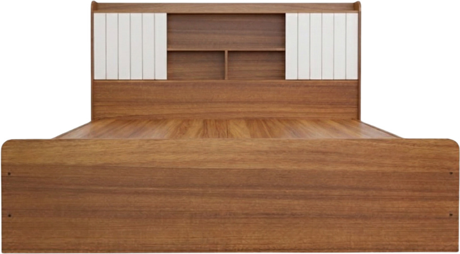 Image of neuspace Amber Engineered Wood Queen Box Bed, 221 cm x 163 cm (7.25 ft x 5.35 ft)