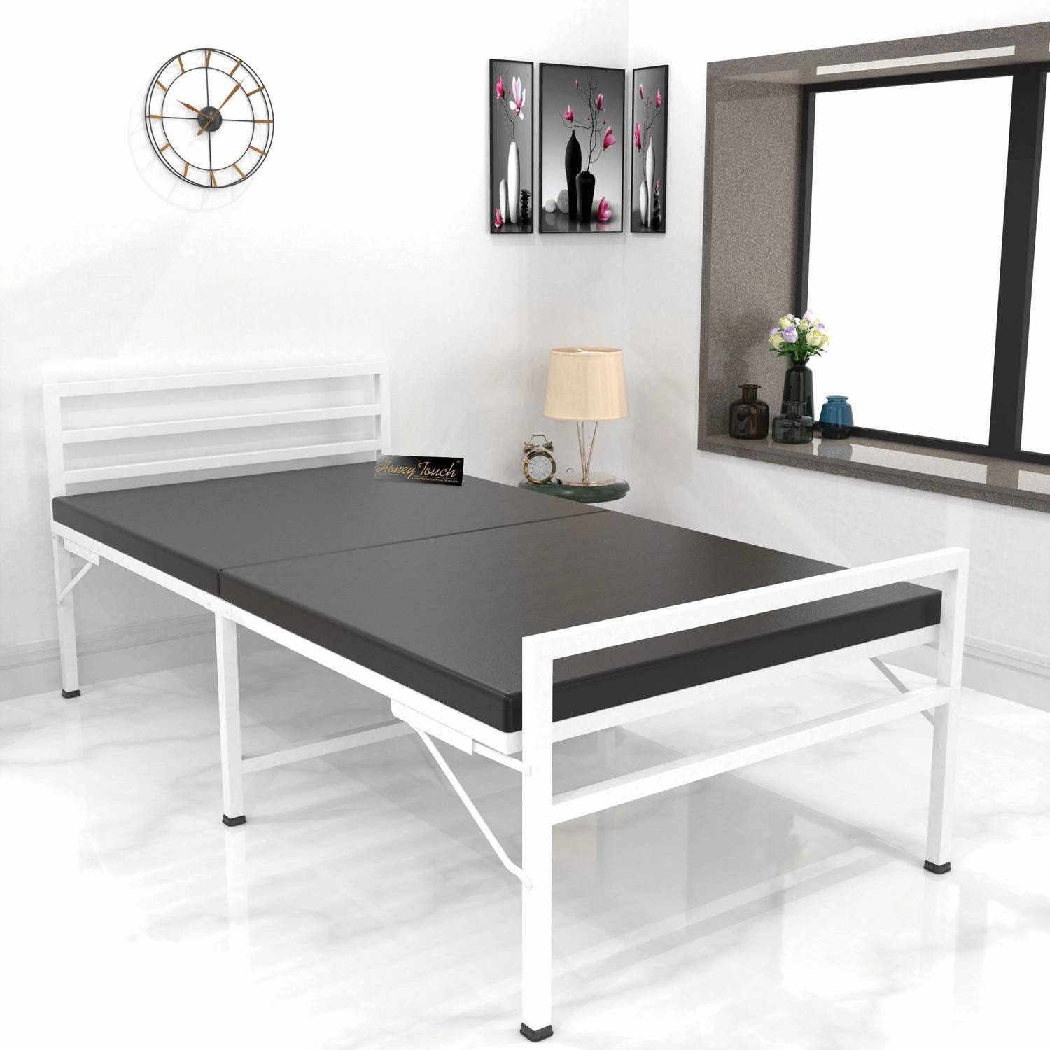 HoneyTouch Jasper Folding Bed Single with Mattress