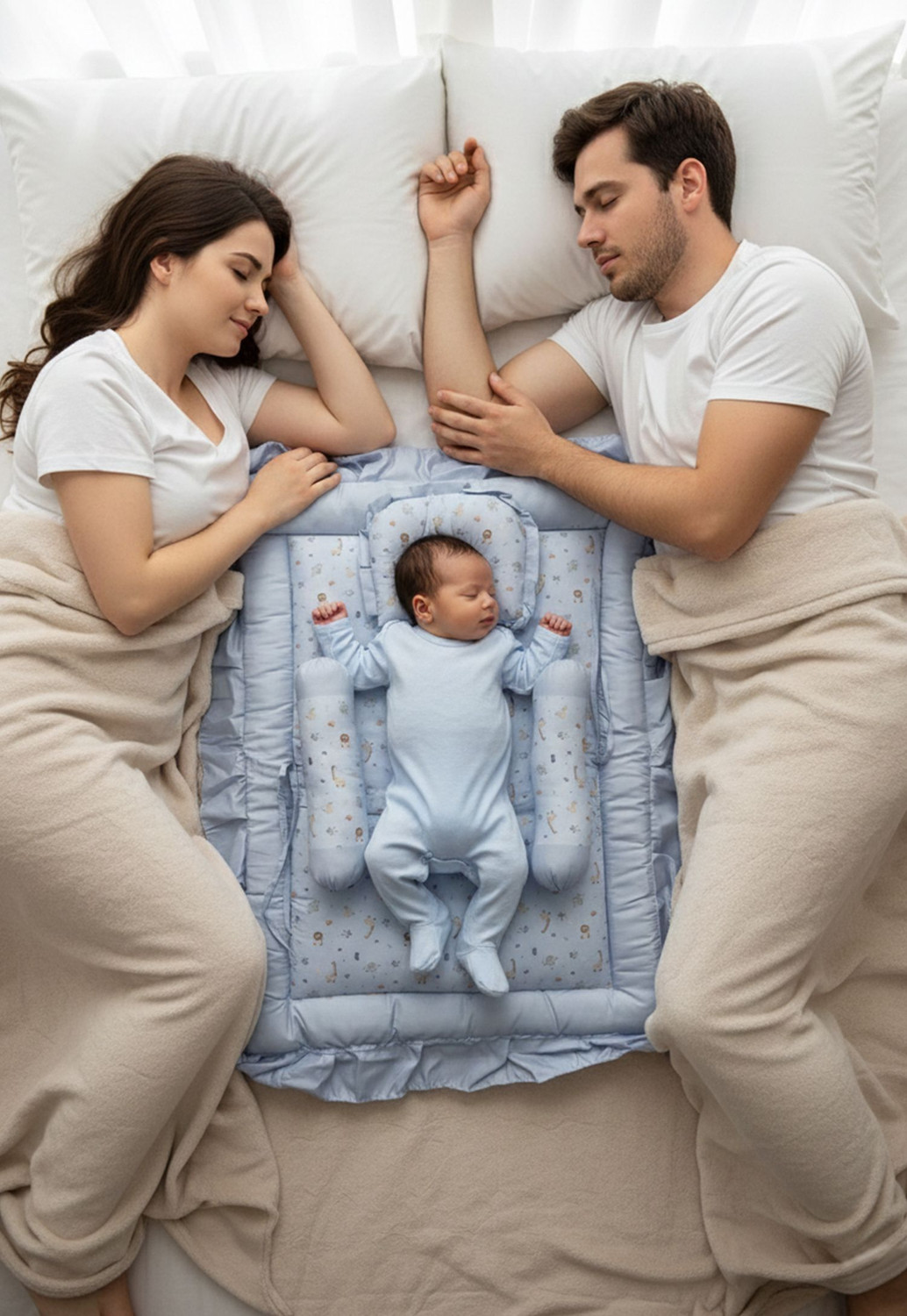 Image of BABYBEDS Cotton Baby Bed Sized Bedding Set