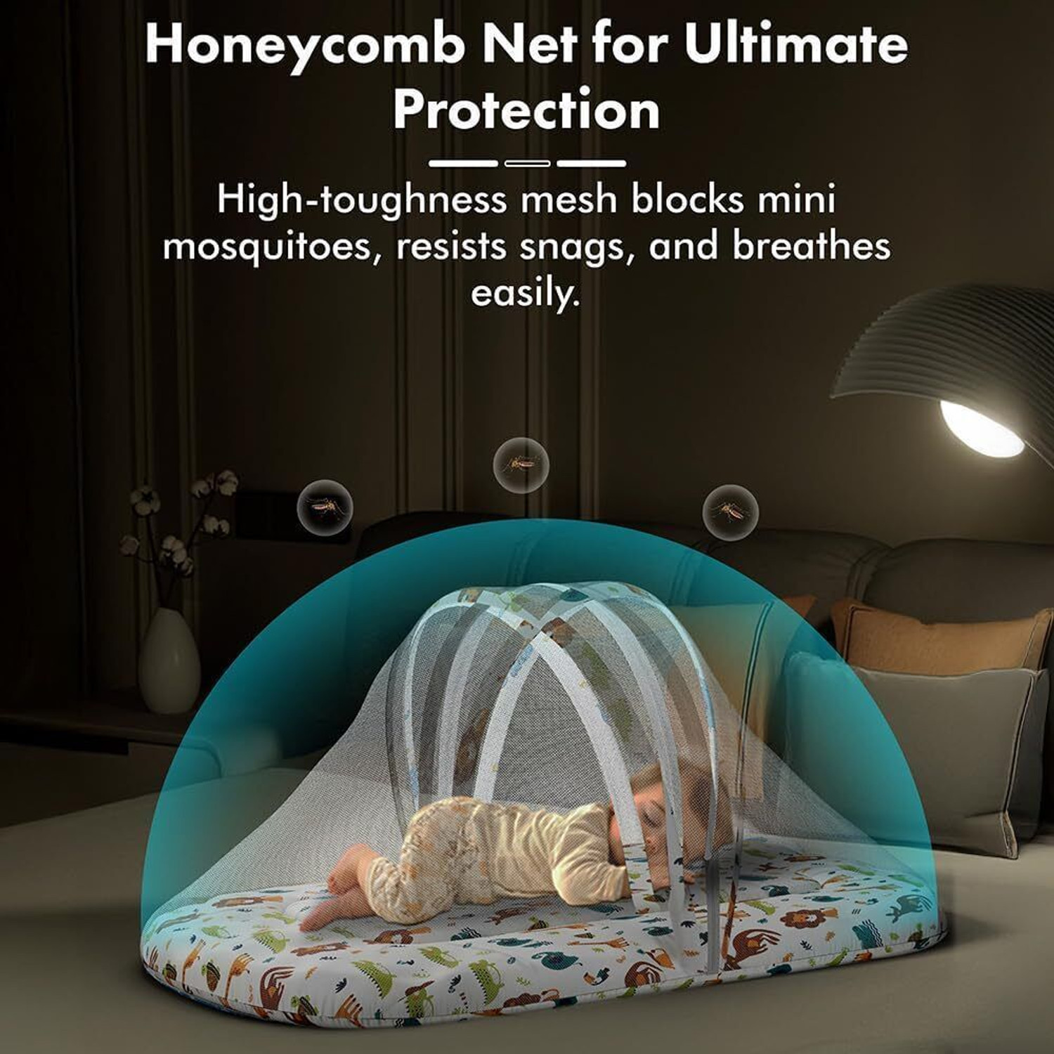 Image of StarAndDaisy Cotton Baby Bed Sized Bedding Set