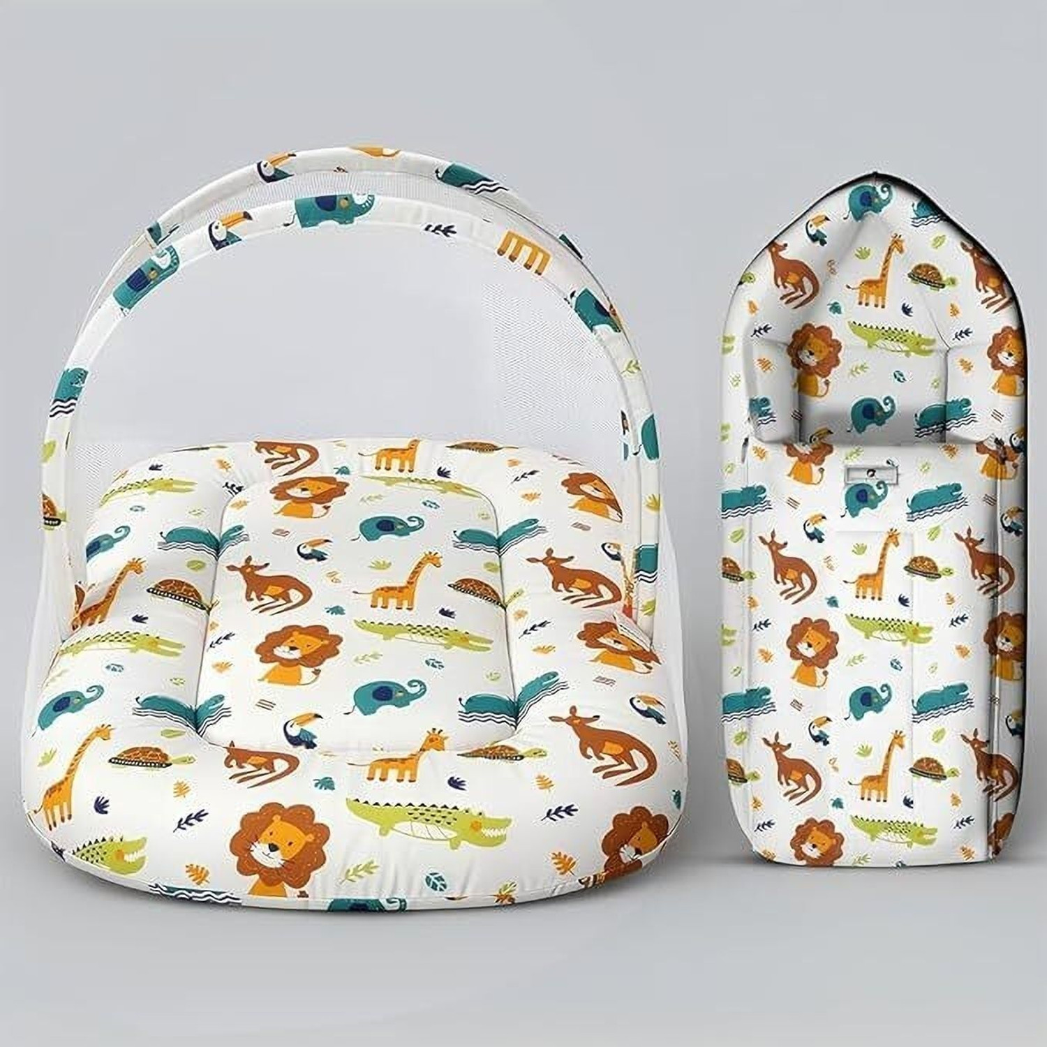 Image of StarAndDaisy Cotton Baby Bed Sized Bedding Set