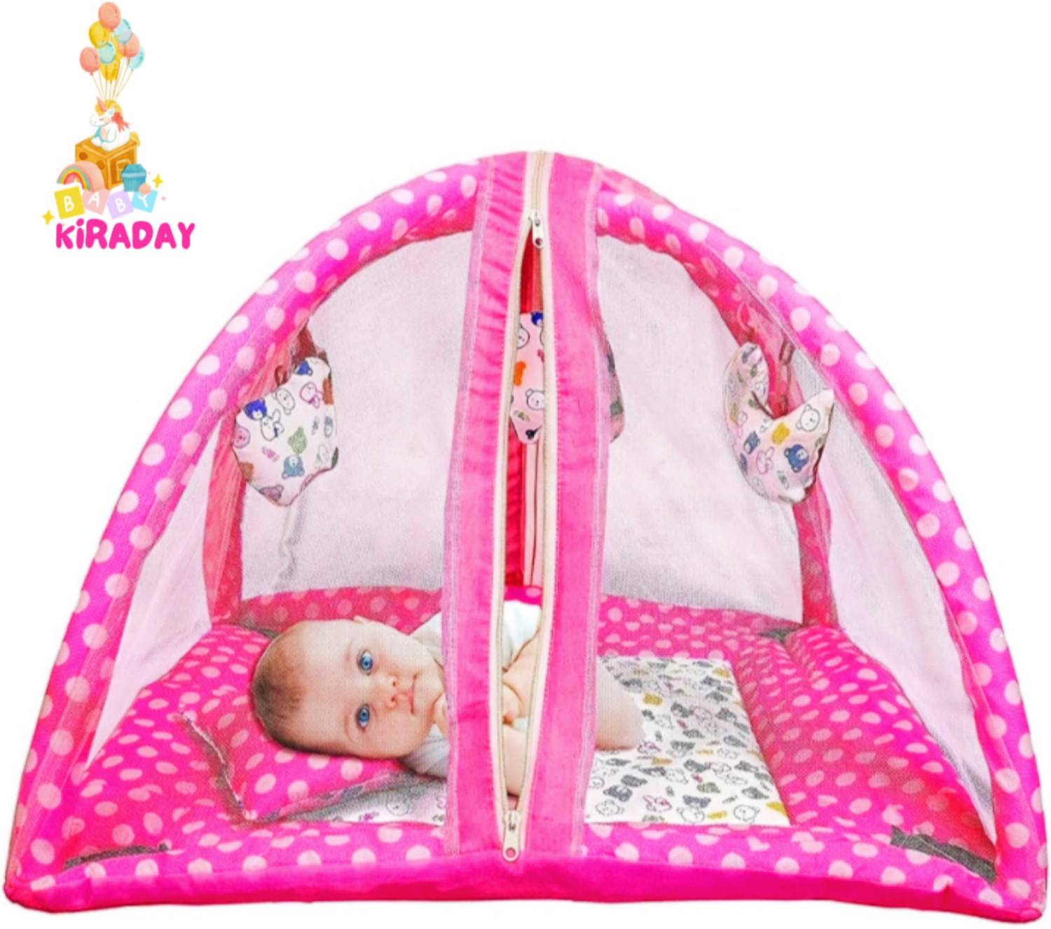Atirikt Polyester Baby Bed Sized Bedding Set