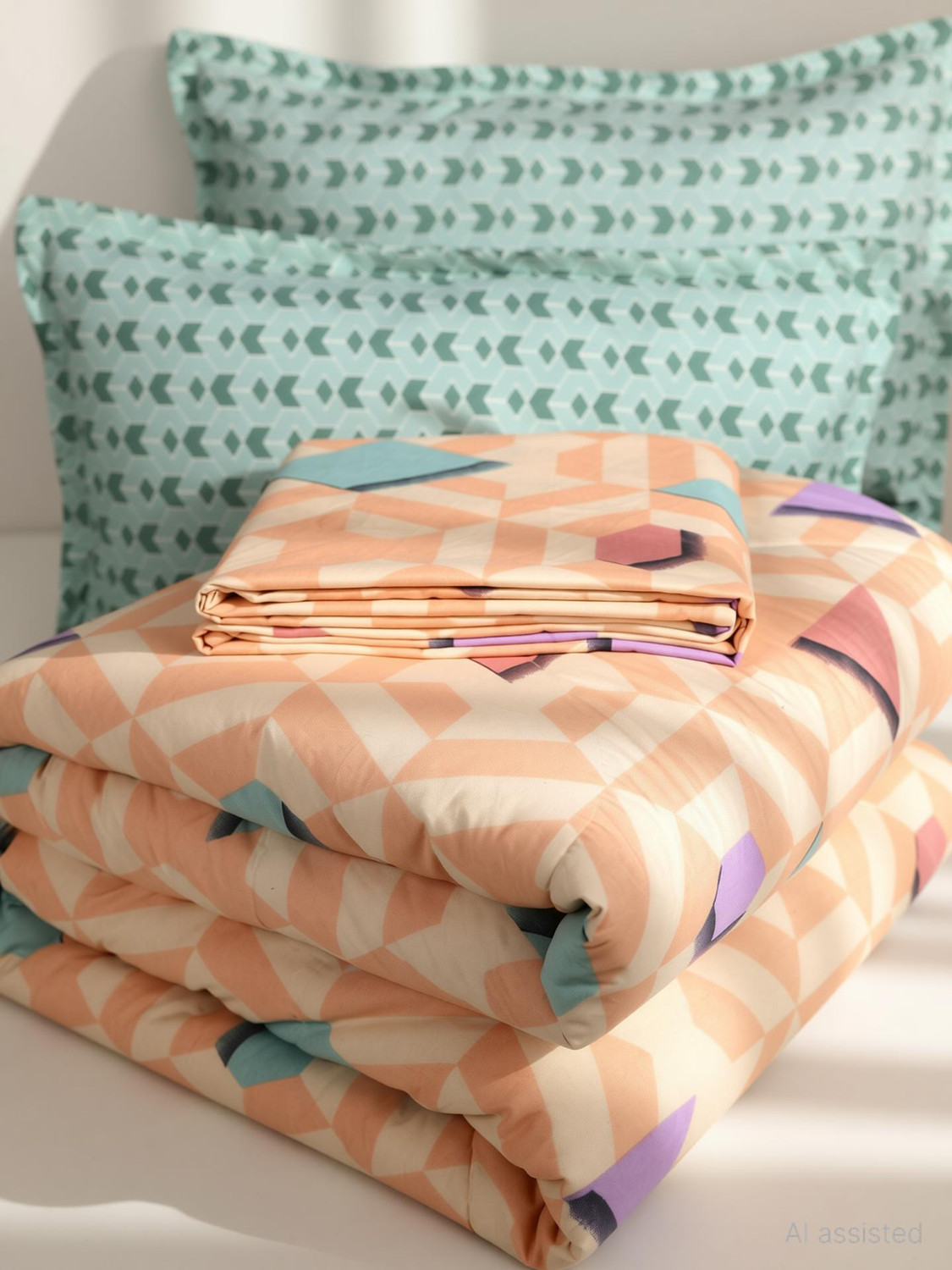 Image of Homerica Microfiber Double Sized Bedding Set