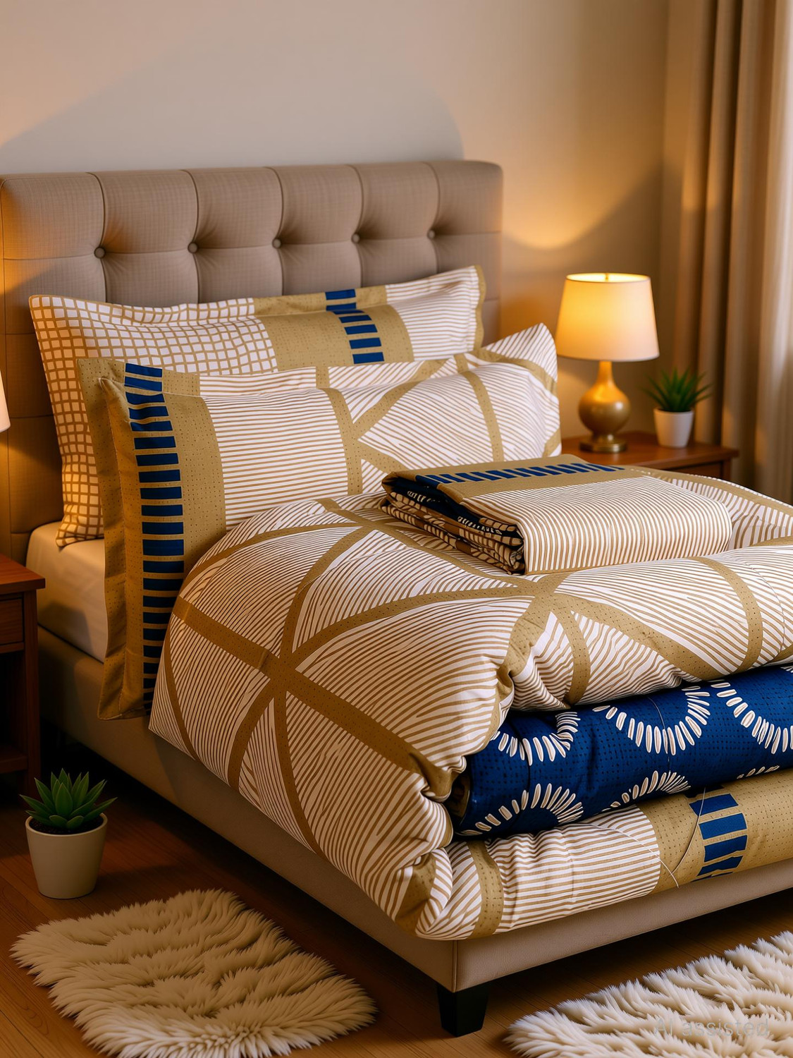 Sleepaura Microfiber Double Sized Bedding Set