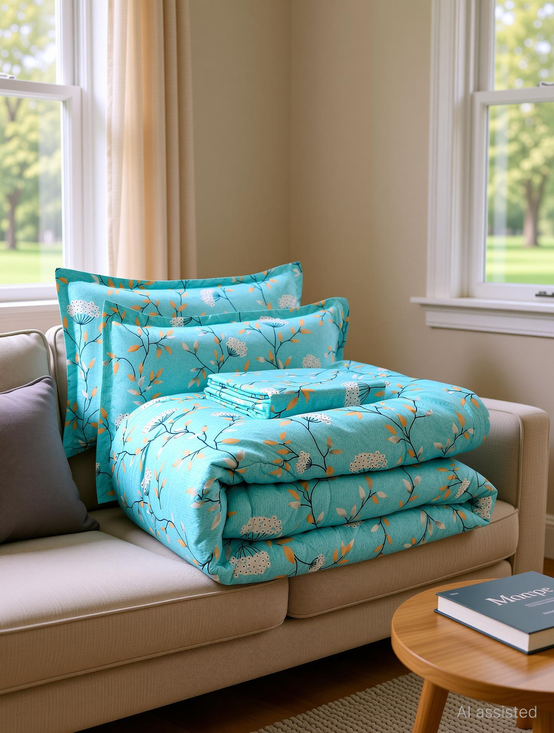Image of Moonroof Microfiber Double Sized Bedding Set