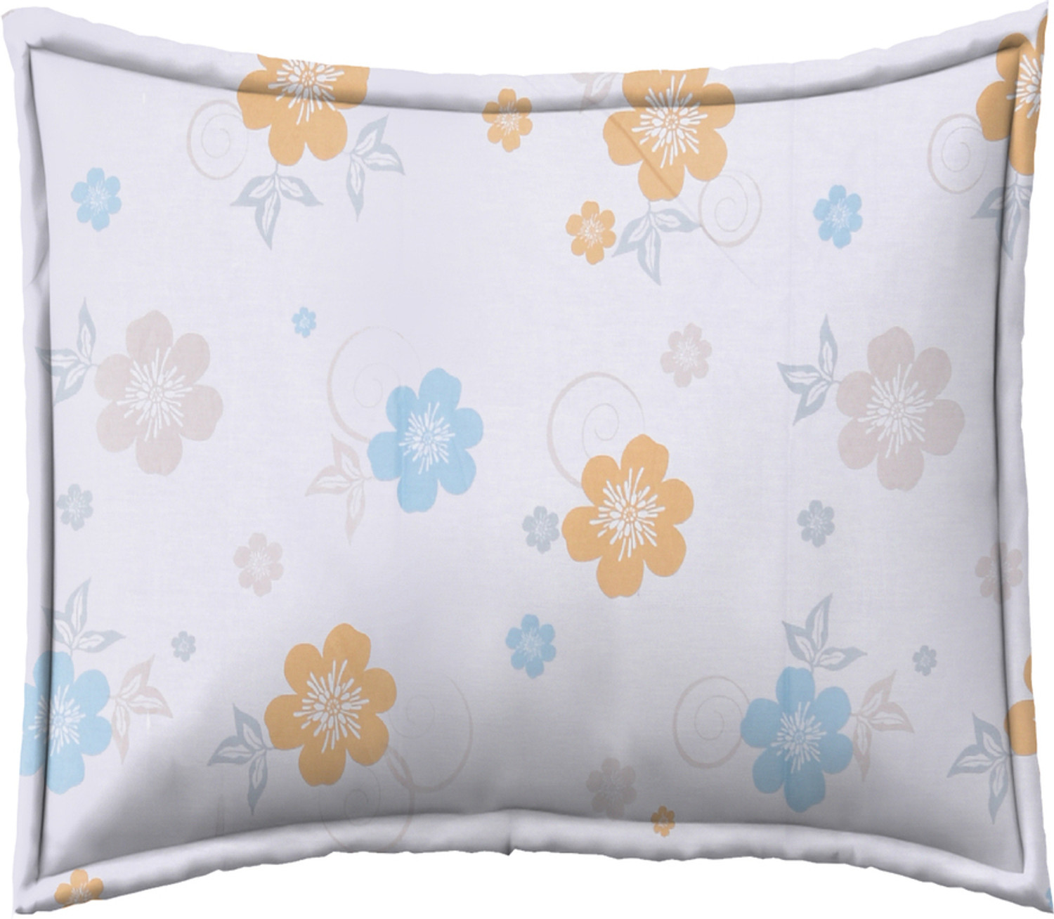 Image of Flipkart SmartBuy Cotton King Flat 144 TC Printed 1 Bedsheet with 2 Pillow Covers