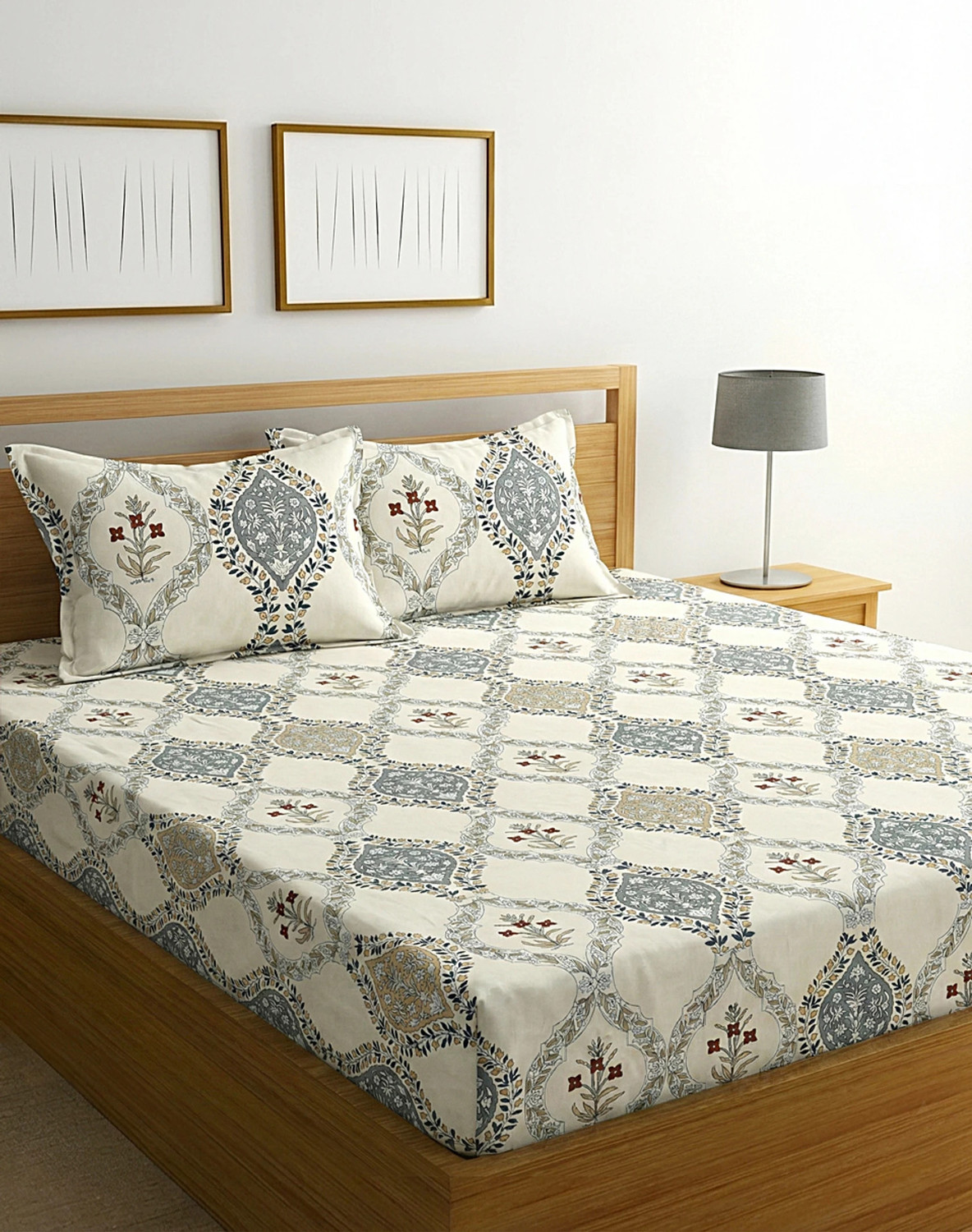 Image of TomCruise Reversible Cotton Double Bed Cover