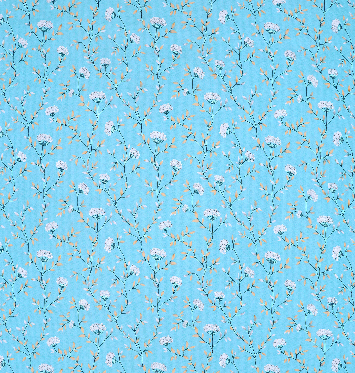 Image of Oroton Cotton Single Flat 300 TC Floral 1 Bedsheet