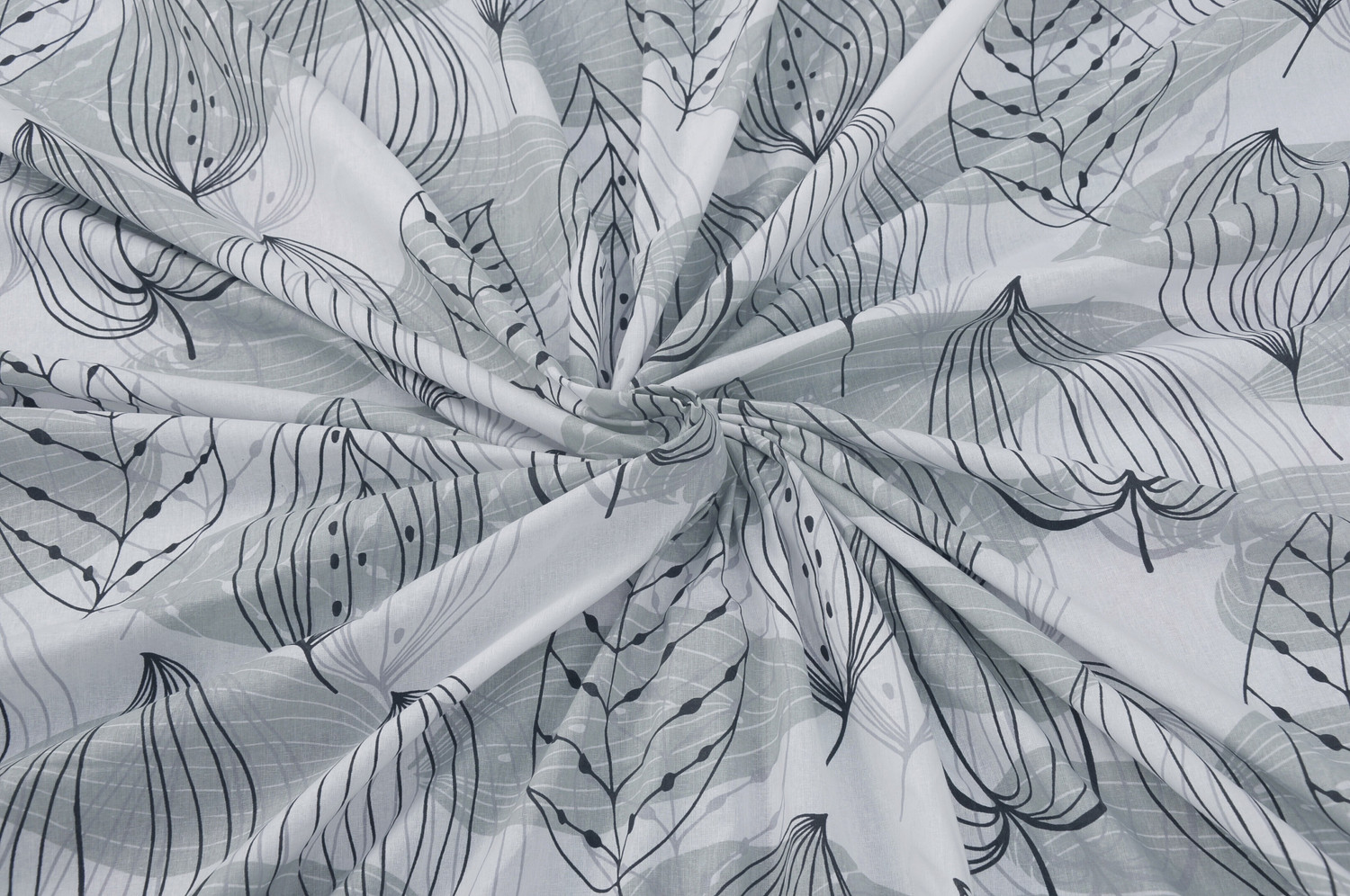 Image of Huesland Cotton King Flat 144 TC Floral 1 Bedsheet with 2 Pillow Covers