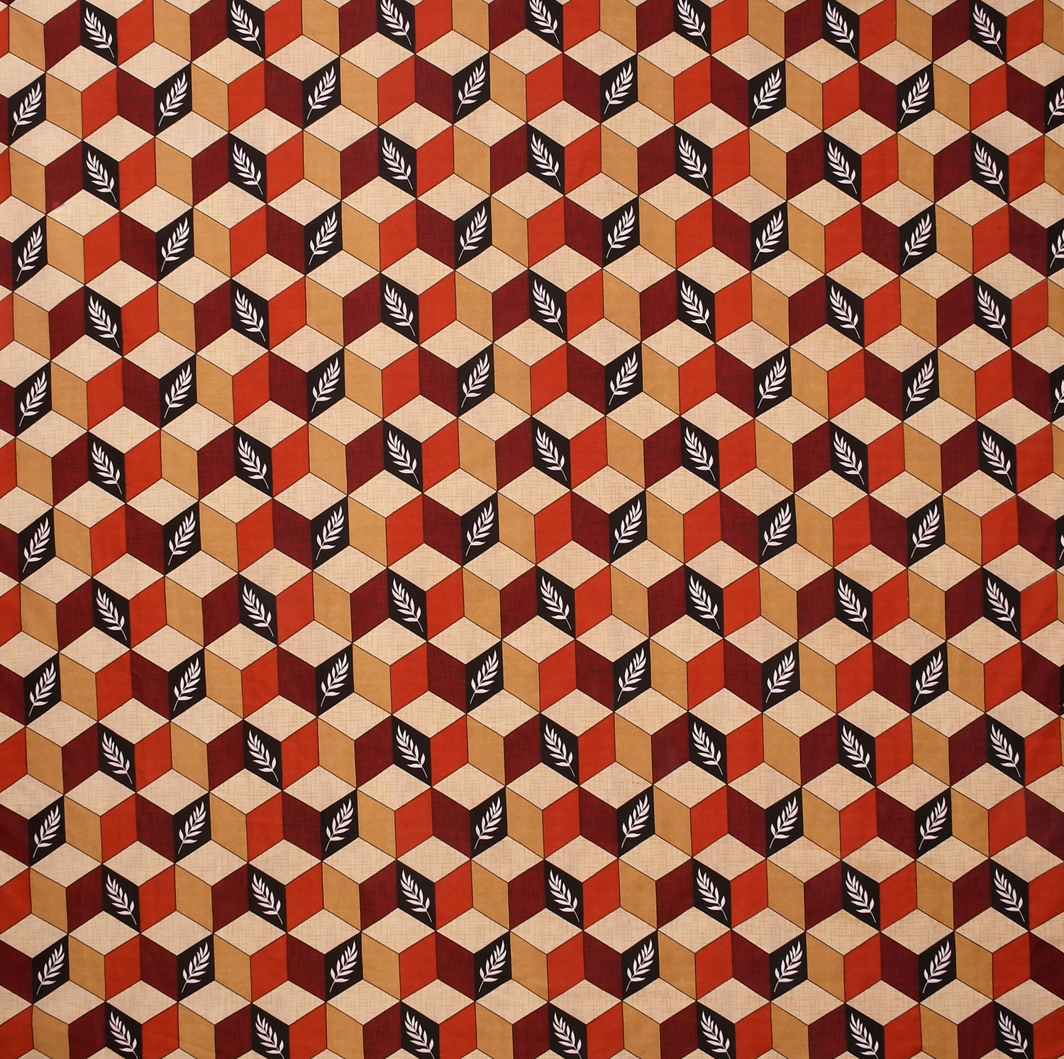 Image of SCHp Cotton Double Fitted (Elastic) 320 TC Printed 1 Bedsheet