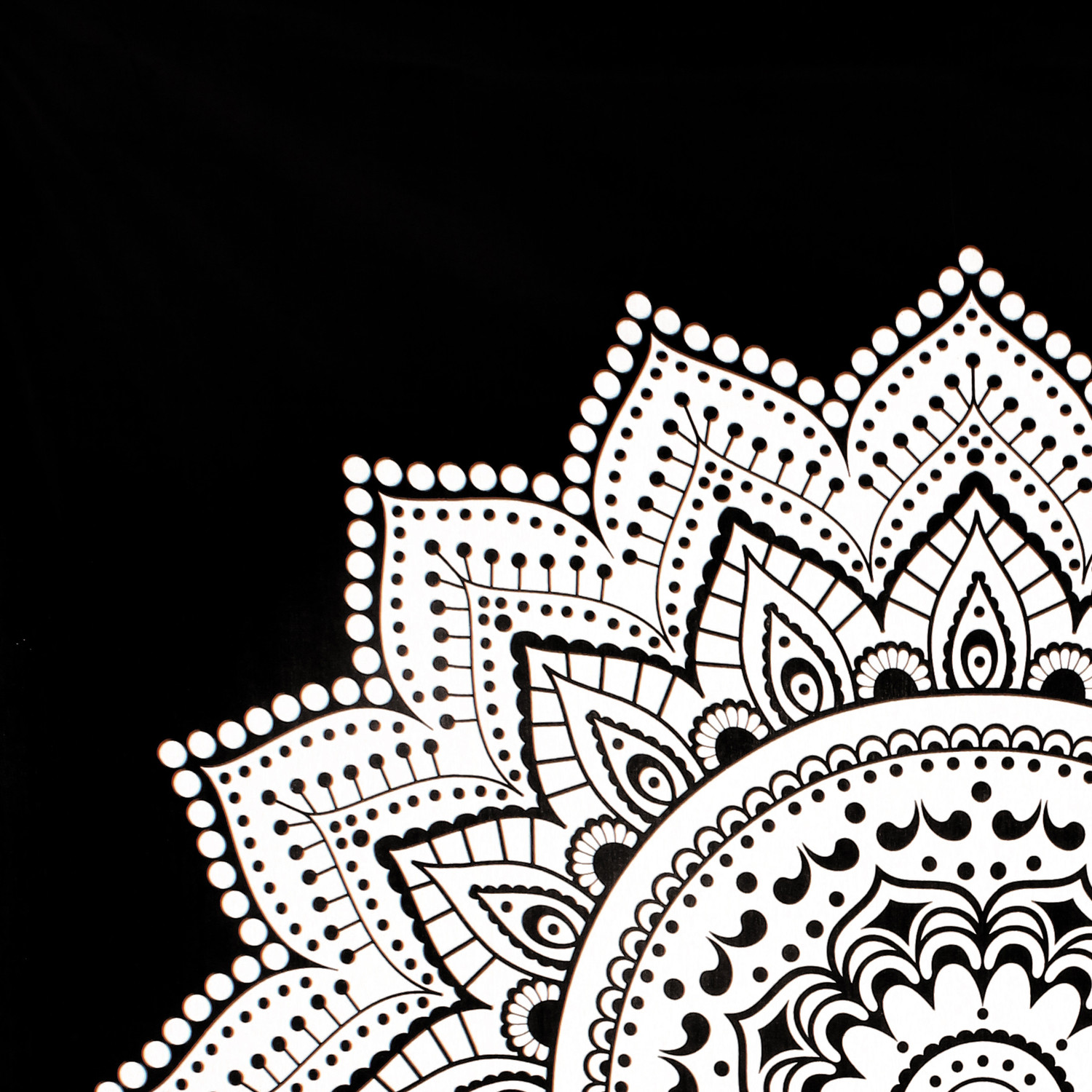 Image of JAIPUR PRINTS Cotton Double Flat 240 TC Jaipuri Prints 1 Bedsheet with 2 Pillow Covers