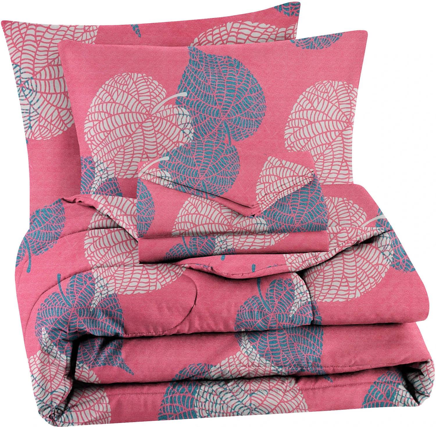 VAS COLLECTIONS Microfiber Double Flat 220 TC Abstract 1 Bedsheet