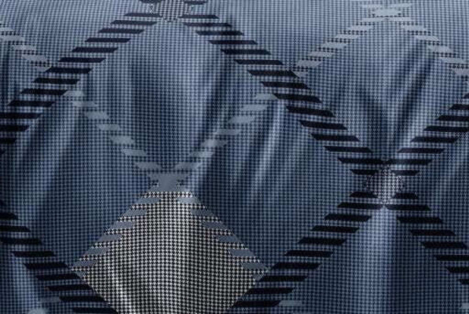Image of EXFAB Cotton Super King Fitted (Elastic) 300 TC Printed 1 Bedsheet with 2 Pillow Covers