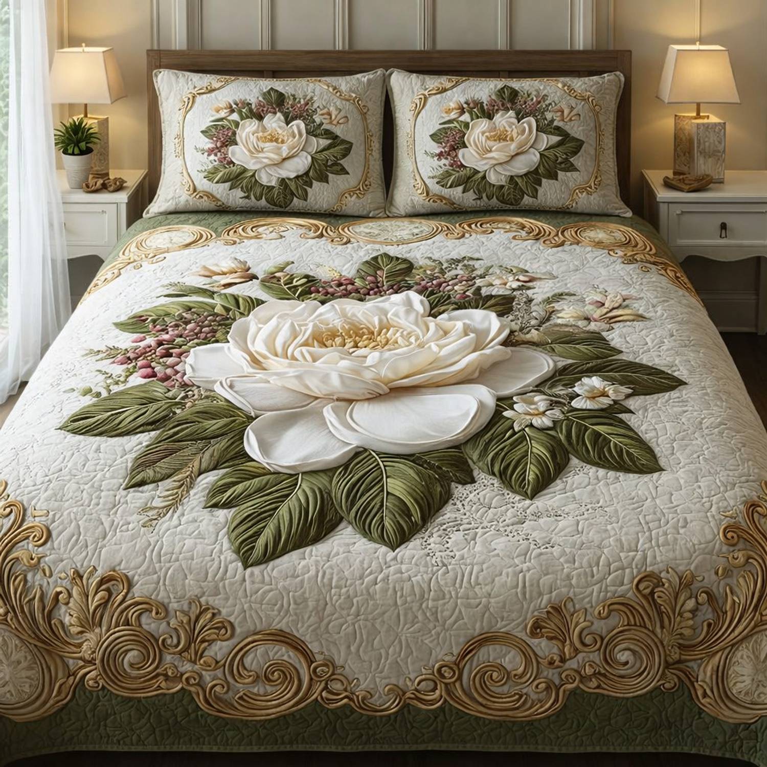 DGHUB Polycotton Queen Bedsheet 400 TC - Image 1