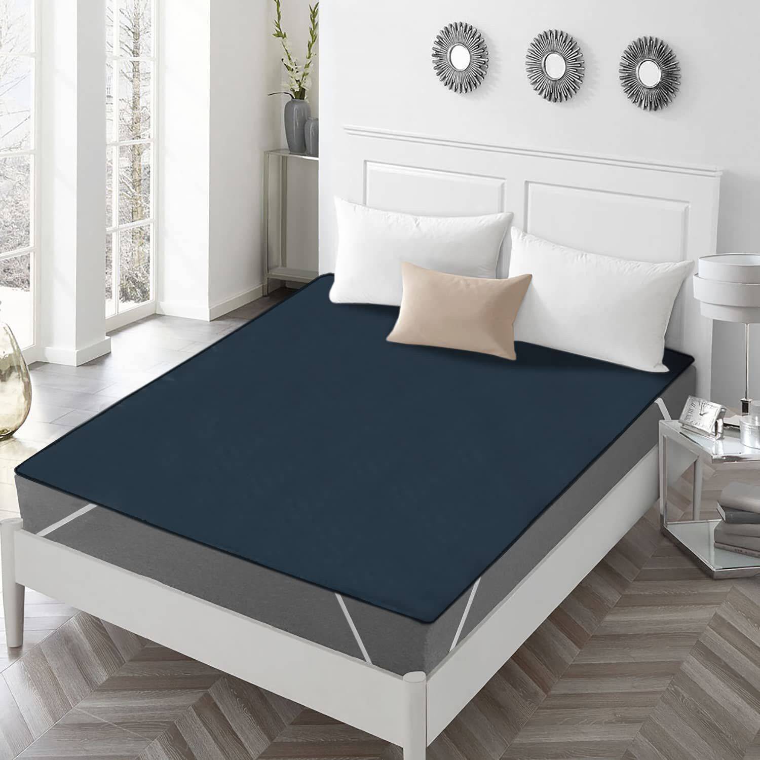 VGS FASHION Microfiber King Fitted (Elastic) 1 TC Solid 1 Bedshee