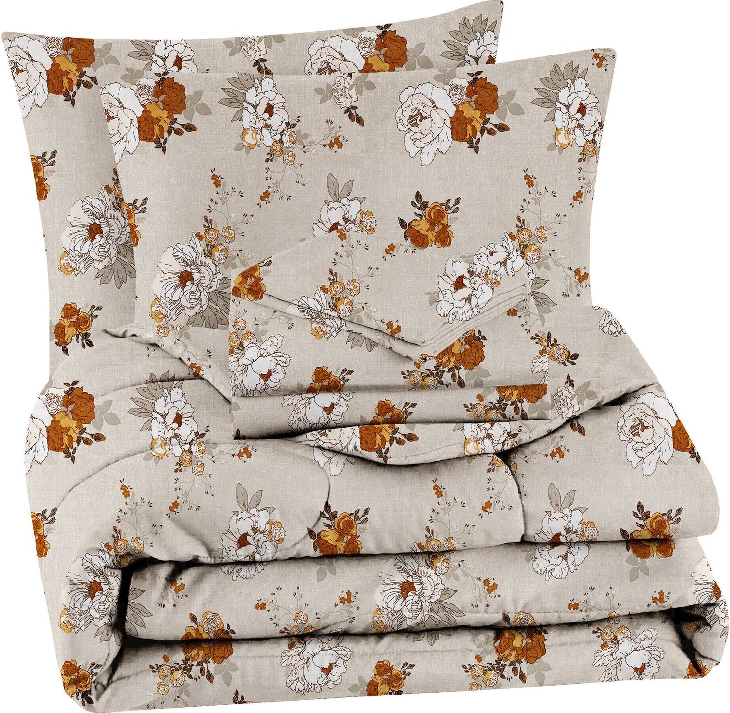 VAS COLLECTIONS Microfiber Double Flat 220 TC Abstract 1 Bedsheet
