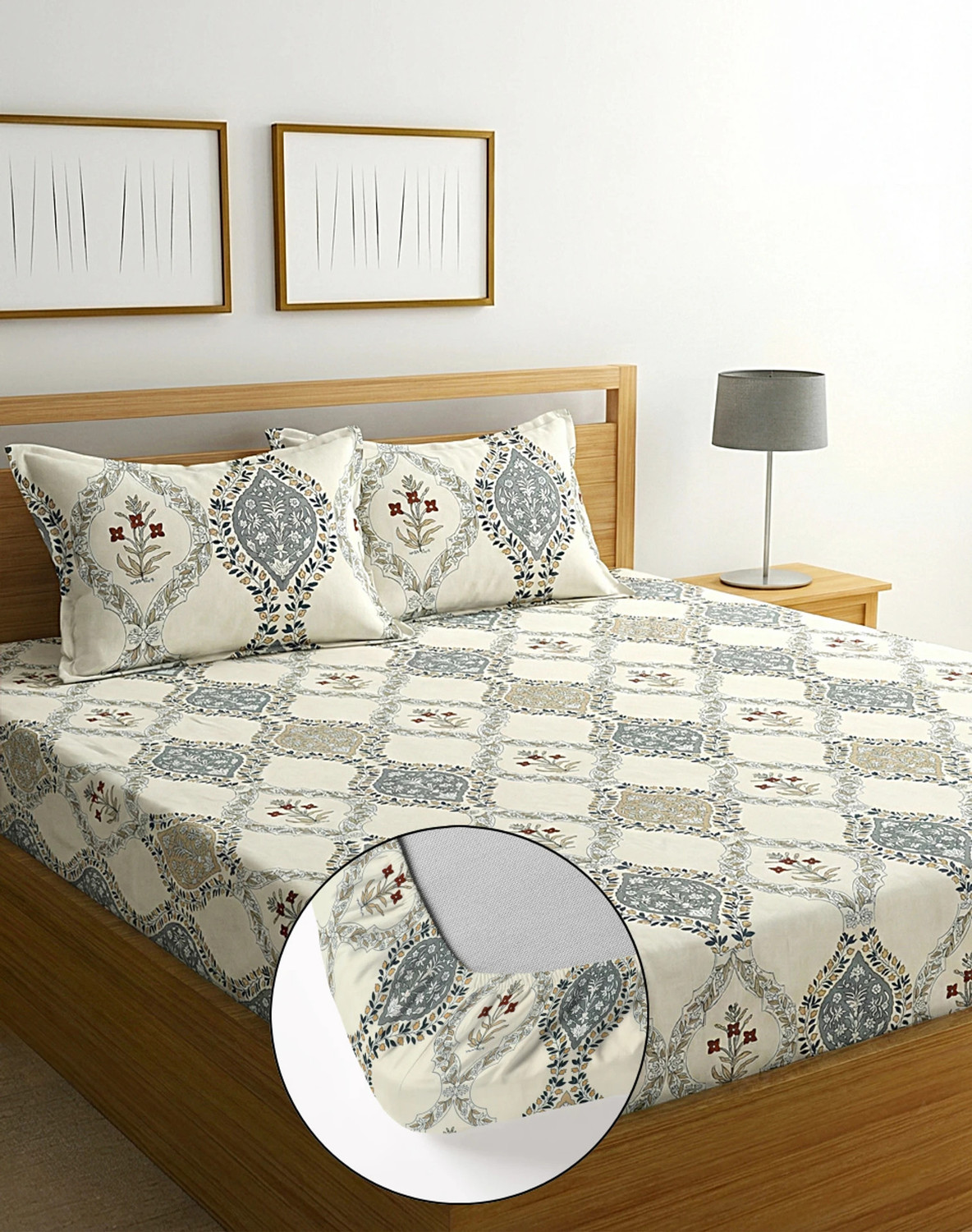 Image of TomCruise Reversible Cotton Double Bed Cover