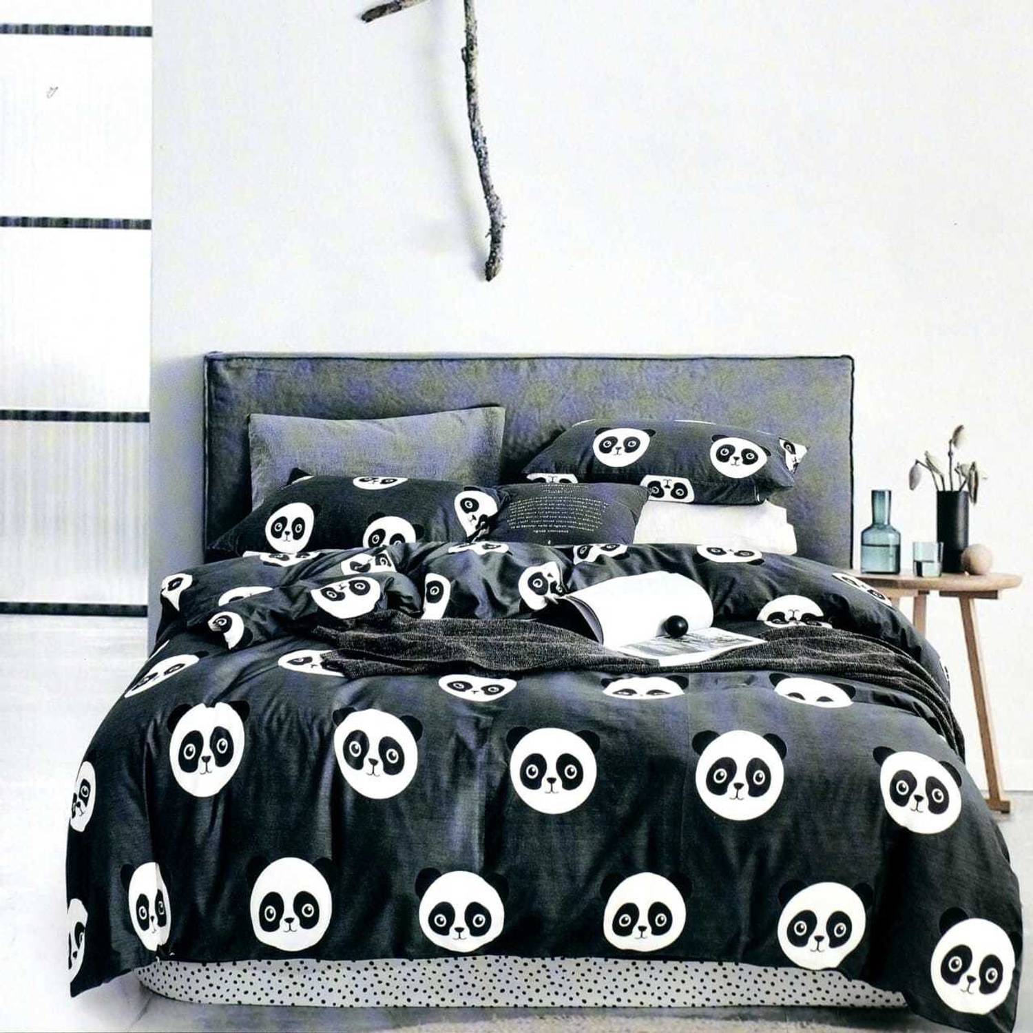 THH Cotton Queen Flat 180 TC 3D Printed 1 Bedsheet with 2 Pillow