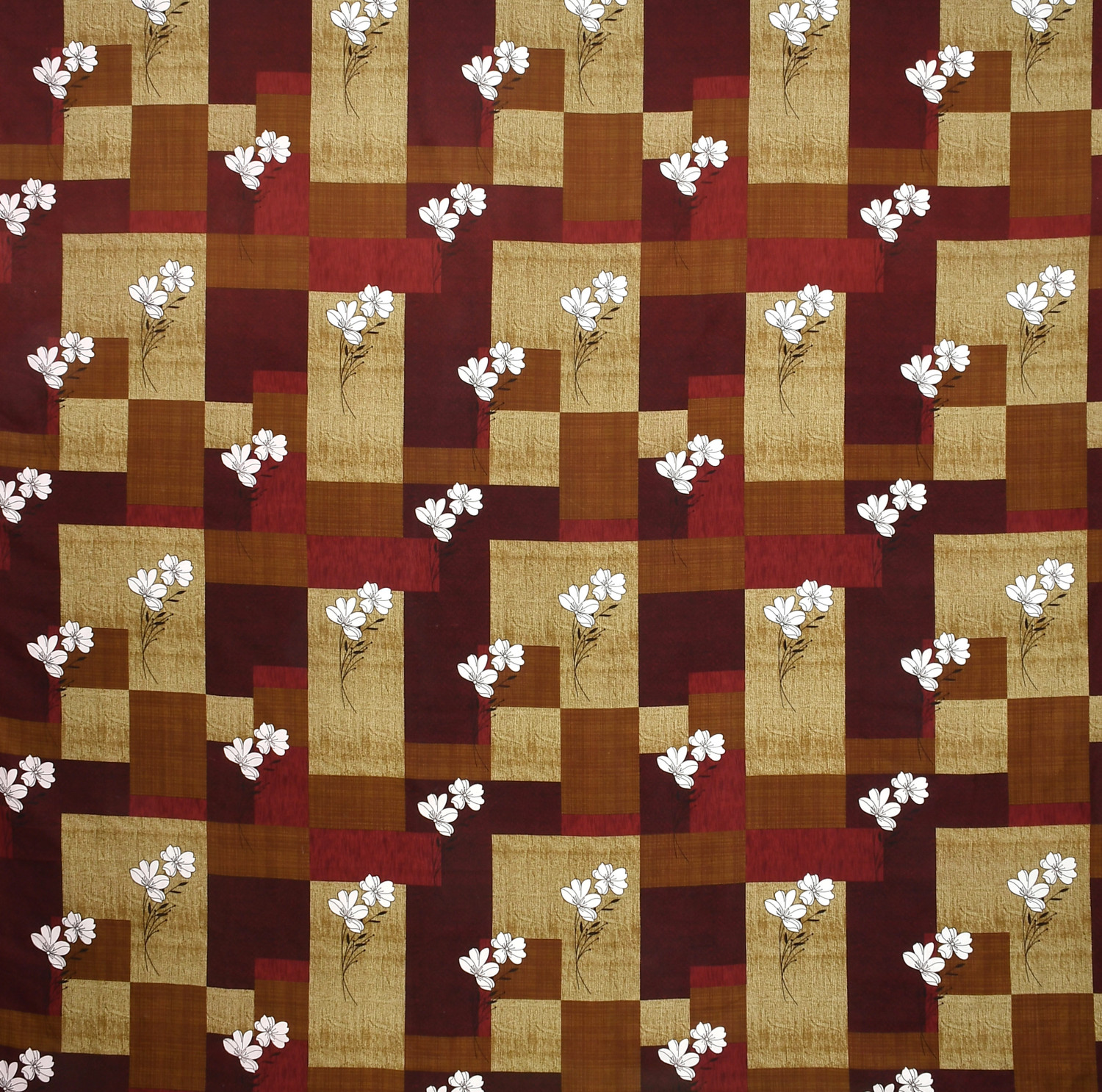 Image of SCHp Cotton Double Fitted (Elastic) 320 TC Printed 1 Bedsheet