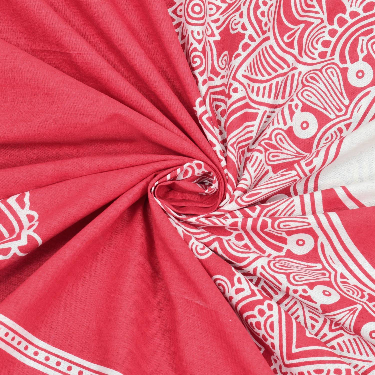 Monik Jaipuri Prints 1 Summer Bedsheet - Image 3