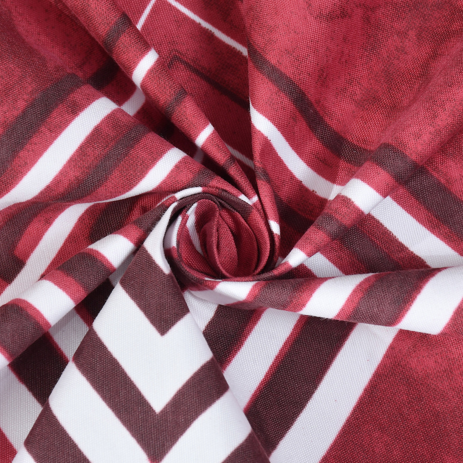 Image of SCHp Cotton Double Fitted (Elastic) 320 TC Printed 1 Bedsheet