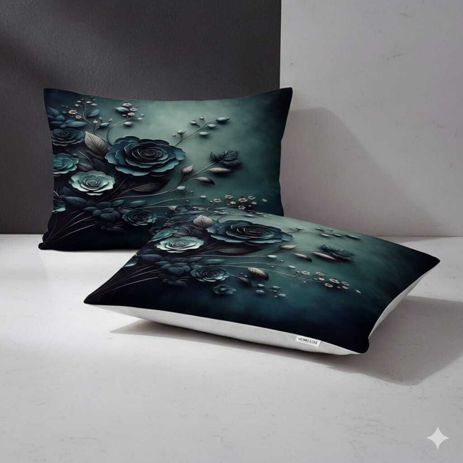 Image of Shridarsh creations Cotton Blend Double Flat 180 TC 7D Digital 1 Summer Bedsheet with 2 Pillow Covers, 2 Cushion Covers